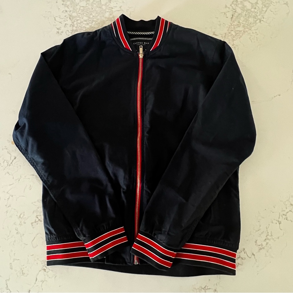 Men’s Navy Bomber Jacket